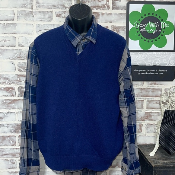 Brooks Brothers cashmere vest men’s large - Picture 1 of 6